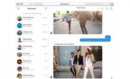 Facebook Messenger para Web