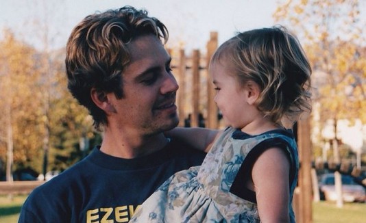Paul Walker con su hija Meadow Walker