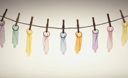 Condones de colores