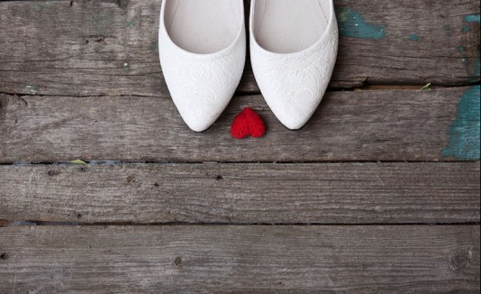 Zapatos blancos