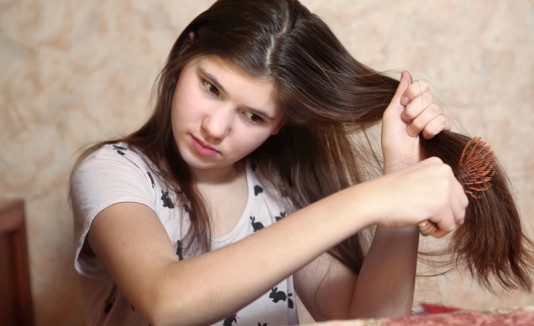 Desenredar pelo cabello
