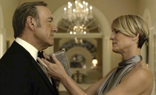 Kevin Spacey y Robin Wright en 'House of Cards'