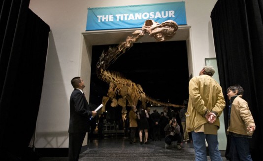 Titanosaurio en Nueva York