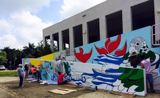 CUBREN con arte a LUQUILLO