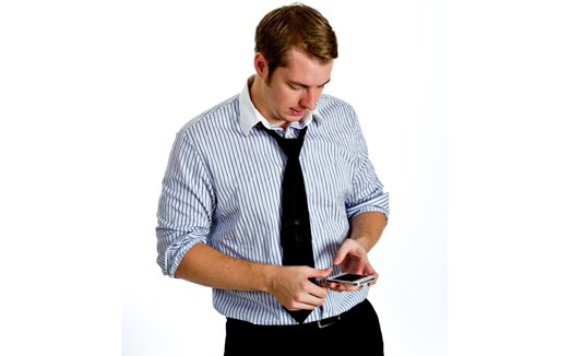 Cuello, Celular, Smartphone, Postura, Texteo, Texting