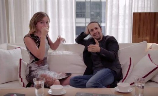 Emma y Lin Manuel