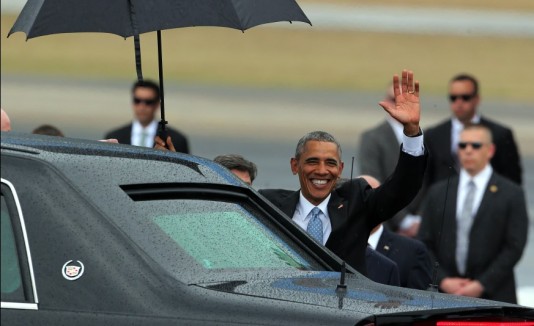 Obama llega a Cuba