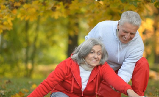 Ejercicios en la tercera edad