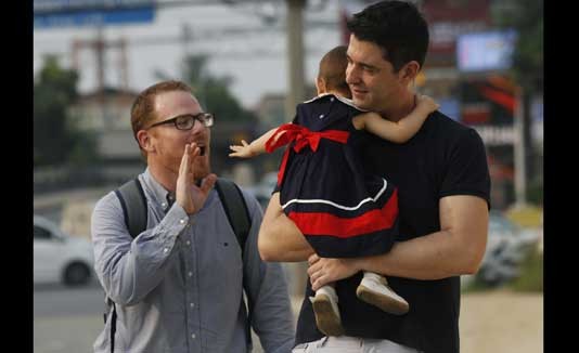 Padres, Gay, Niña, Madre sustituta