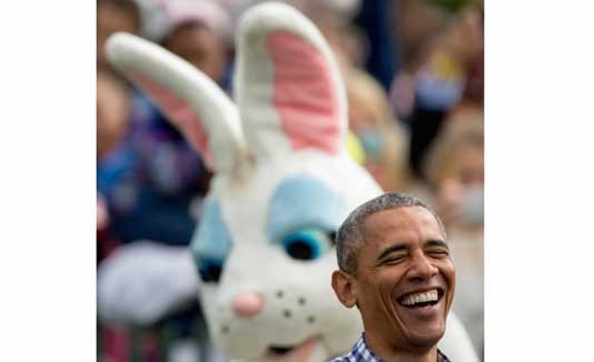 Barack Obama, Pascua, Washington