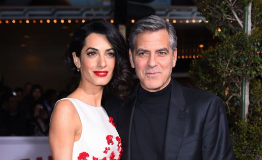 Amal Clooney y George Clooney