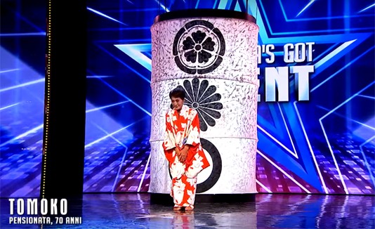 Tomoko, Italia's Got Talent