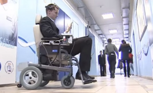 Silla de ruedas, mente, Rusia, invento