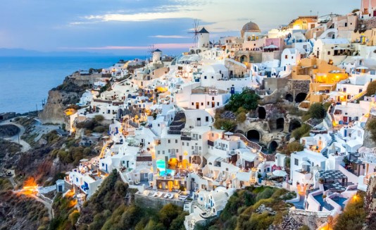 Santorini obtuvo la segunda posición en el ranking.