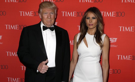 Donald y Melania Trump