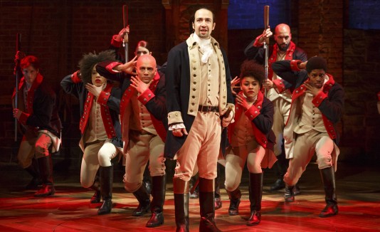 El boricua Lin-Manuel Miranda interpreta a Hamilton.