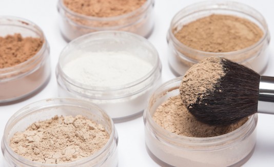 Polvos de maquillaje