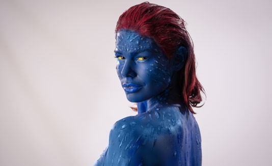 Ivonne Orsini como Mystique