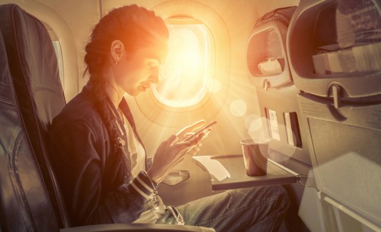 Viajar en avión
