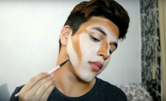 Contouring, Hombres, Maquillaje