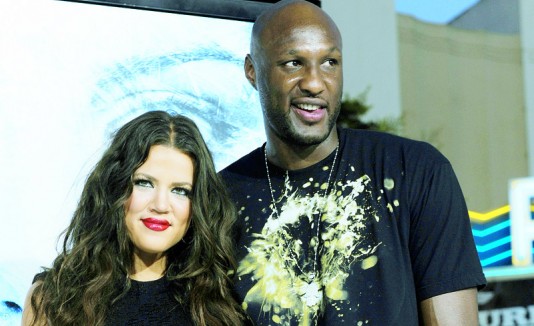 Lamar Odom y Khloe Kardashian