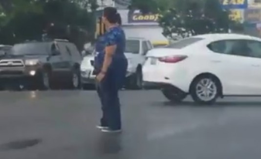 Enfermera tránsito
