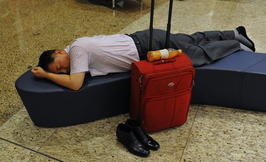 Jet lag, sueño, viajar