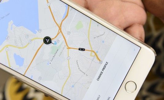 Uber app