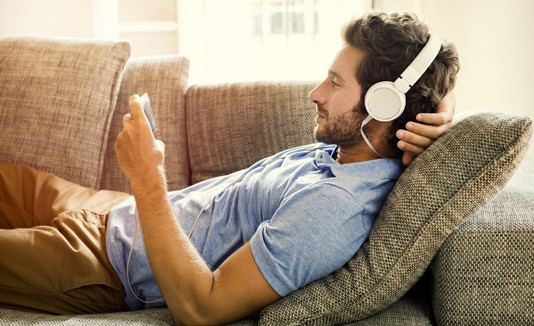 Headphones, Audífonos, Música