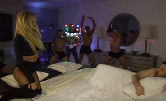Britney Spears y Jimmy Kimmel