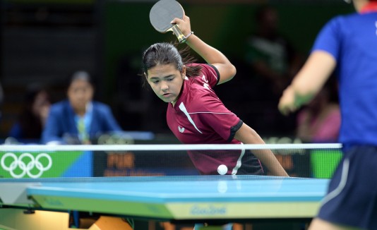 Adriana Diaz en las olimpiadas