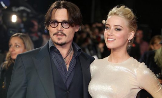 Johnny Depp y Amber Heard