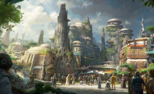 Star Wars Land, California