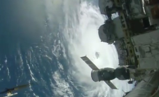Huracan desde el espacio