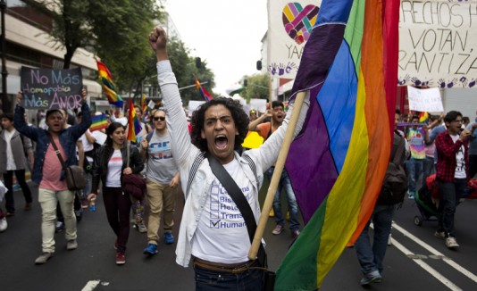 Marcha gay en México
