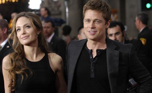 Brad Pitt y Angelina Jolie