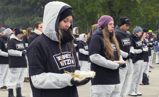 Protesta por los animales en Viena