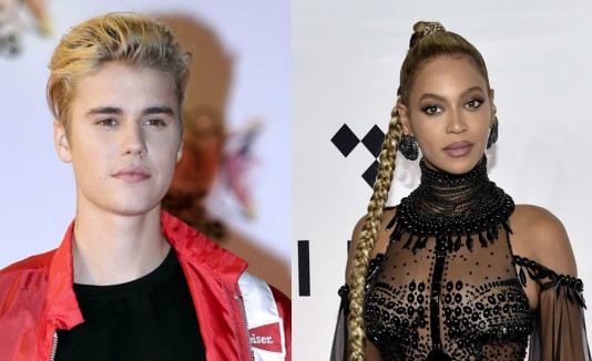 Justin Bieber y Beyoncé