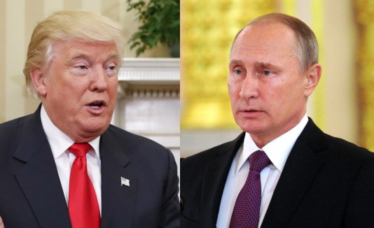 Donald Trump y Vladímir Putin