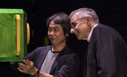 Shigeru Miyamoto y Mark Woodbury