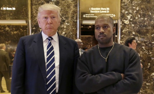 Kanye West y Donald Trump