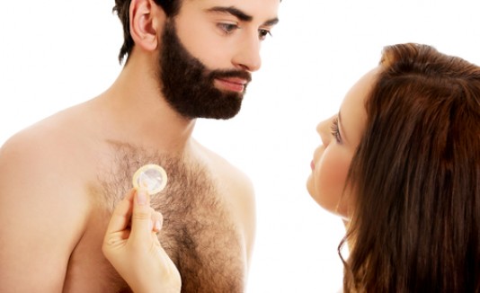 Condones, sexo, pareja