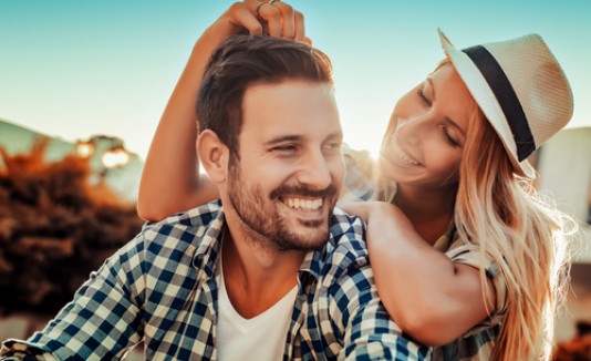 Pareja, novios, amor