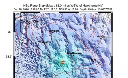 Terremoto Nevada