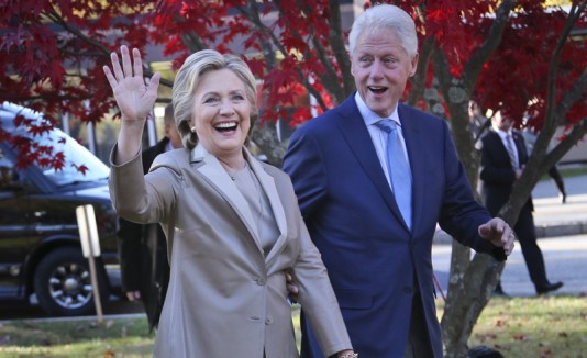 Hillary y Bill Clinton
