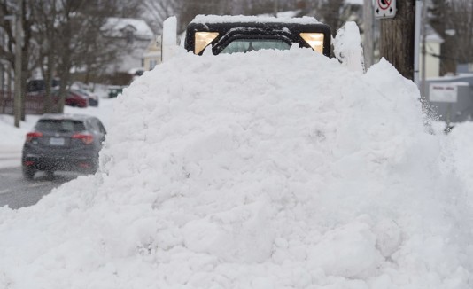 Nieve en Canadá