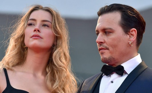 Johnny Depp y Amber Heard