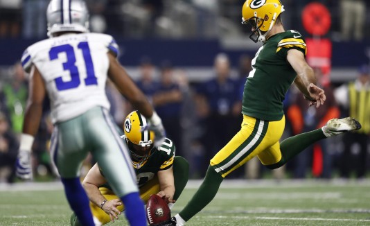 Mason Crosby de los Packers