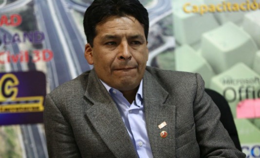 Edwin Licona, gobernador de Cuzco