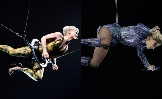 Montage Pink y Lady Gaga